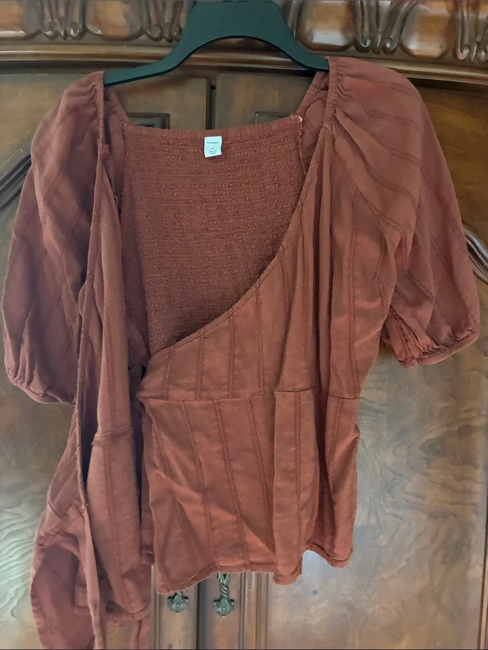 Old Navy Copper/Burnt Orange  Top M